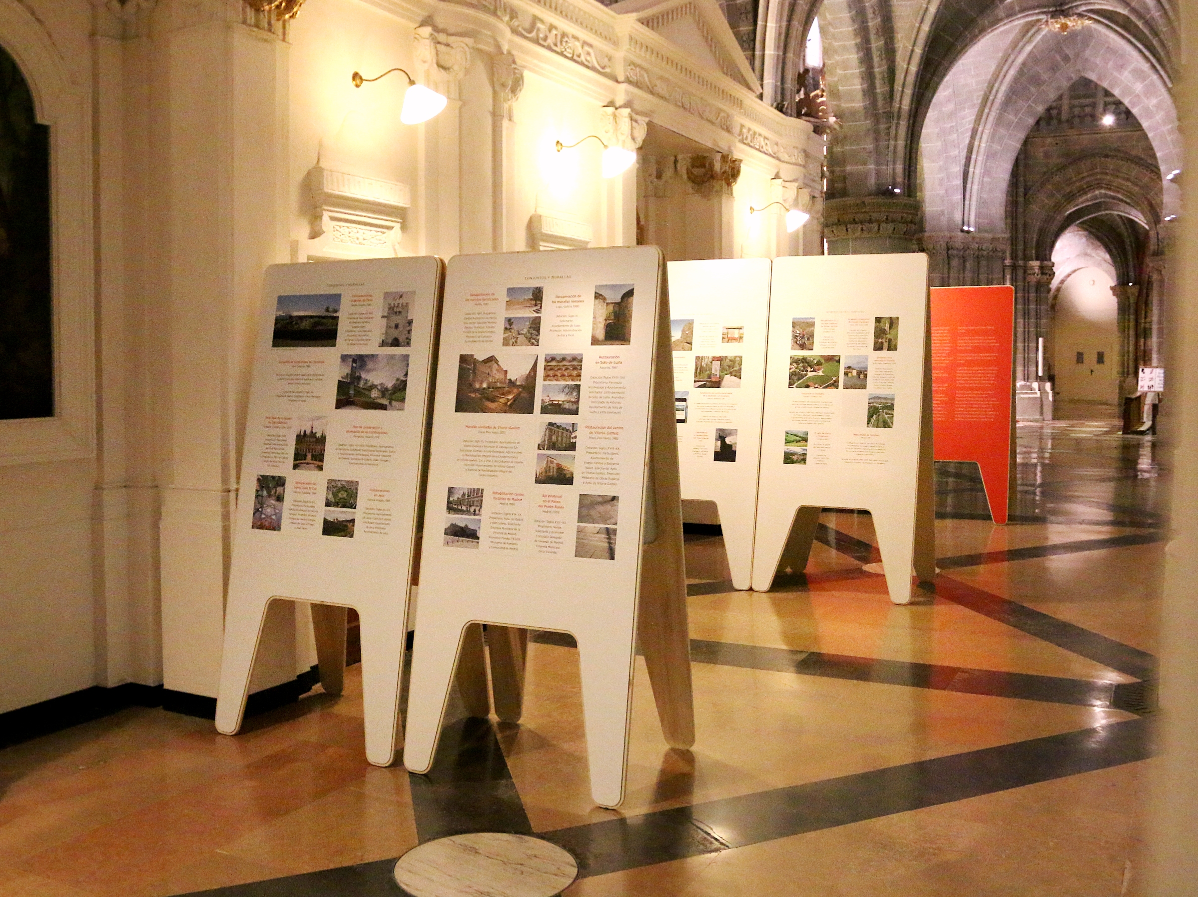Exposición 40 aniversario Hispania Nostra en la Catedral de Tarazona. Fundación Tarazona Monumental