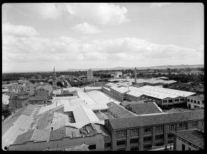 Vista de la fábrica "Textil Tarazona". Archivo AHP